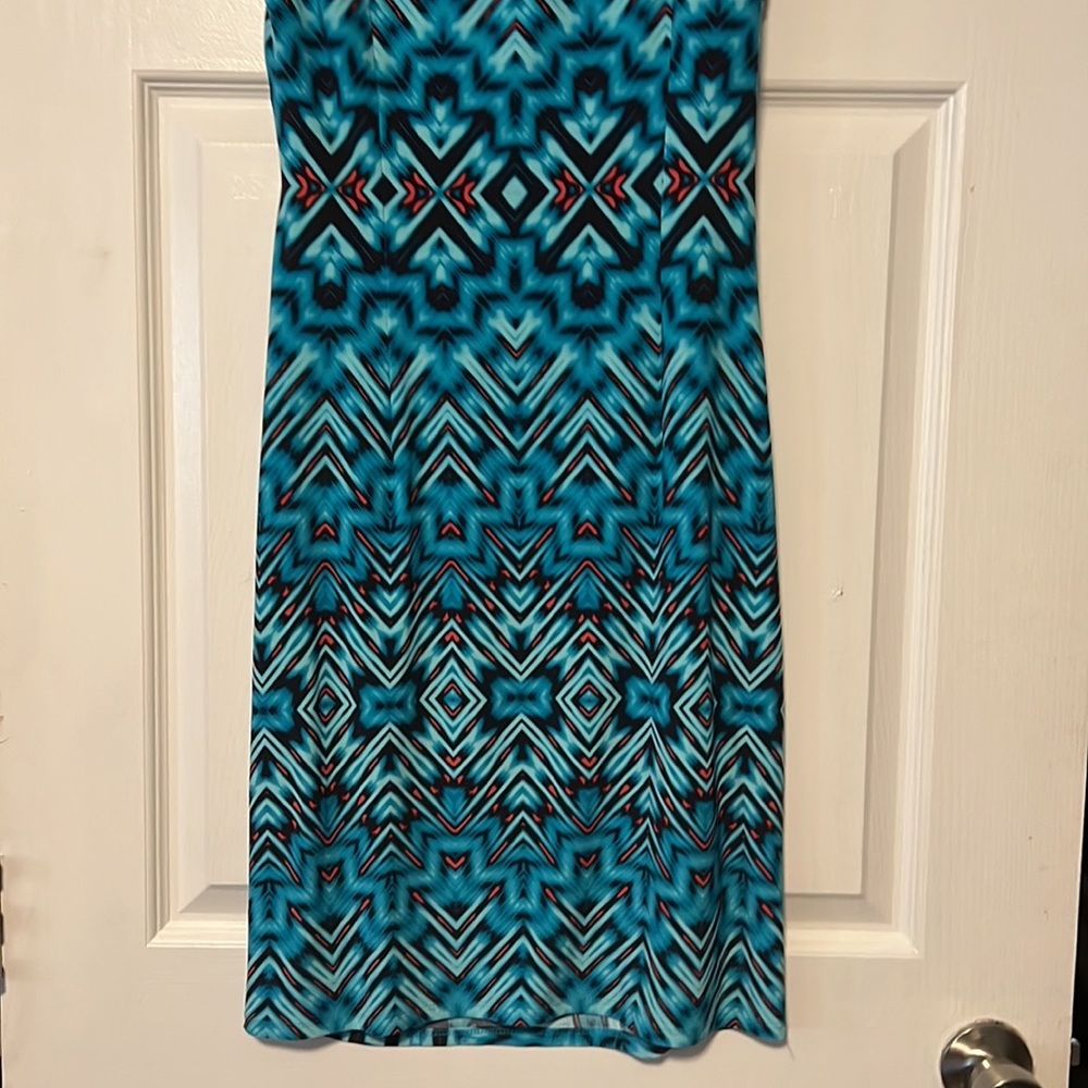 Beautiful blue business dress